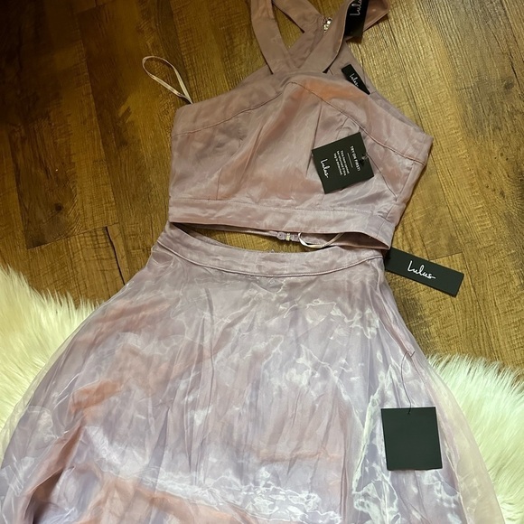 LULU’S Gorgeous Entrance Lavender Two Piece Maxi Dress - Picture 6 of 7